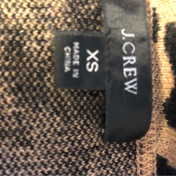 JCrew  Leopard print open front Blazer size XS - Picture 5 of 7